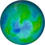 Antarctic Ozone 2011-04-15
